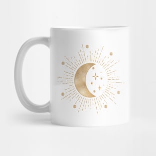 Celestial Sun & Moon Shirt, Sun Moon Stars Tee, Mystical Tee, Moon and Stars, Bohemian Tshirt Mug